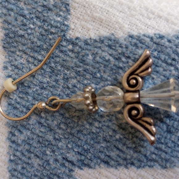 Christmas Angel Earrings - Picture 2 of 3